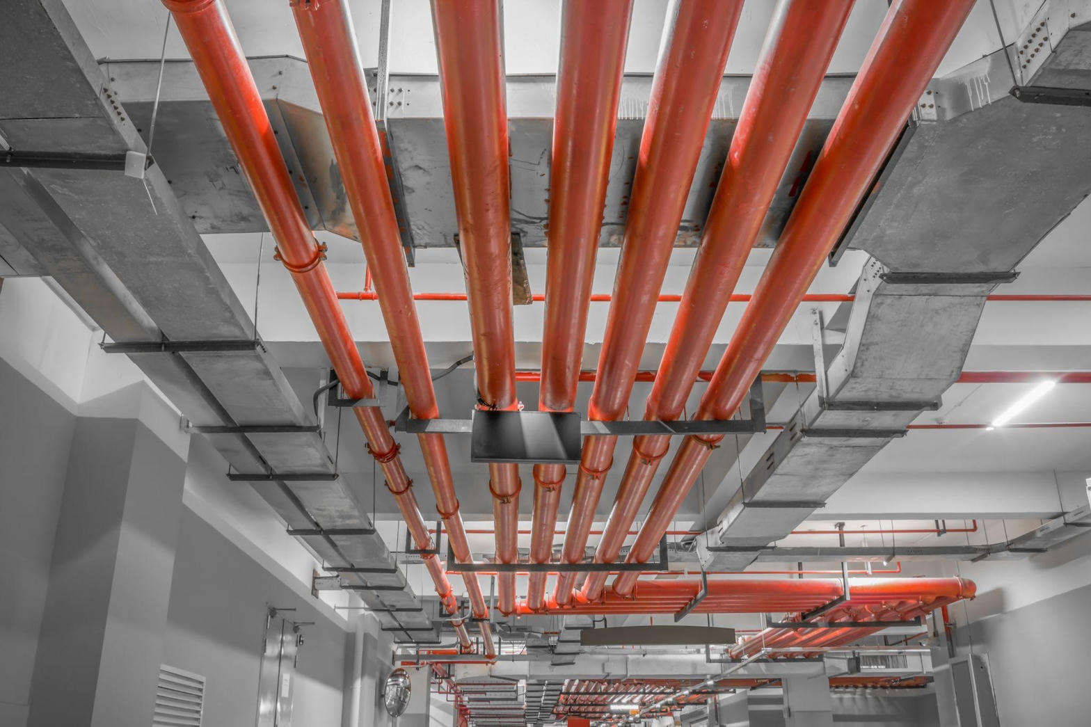 Yangın tesisatı sprinkler hatları
